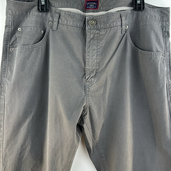 UNTUCKit Five Pocket Cotton Straight Leg Pants - Picture 2 of 9